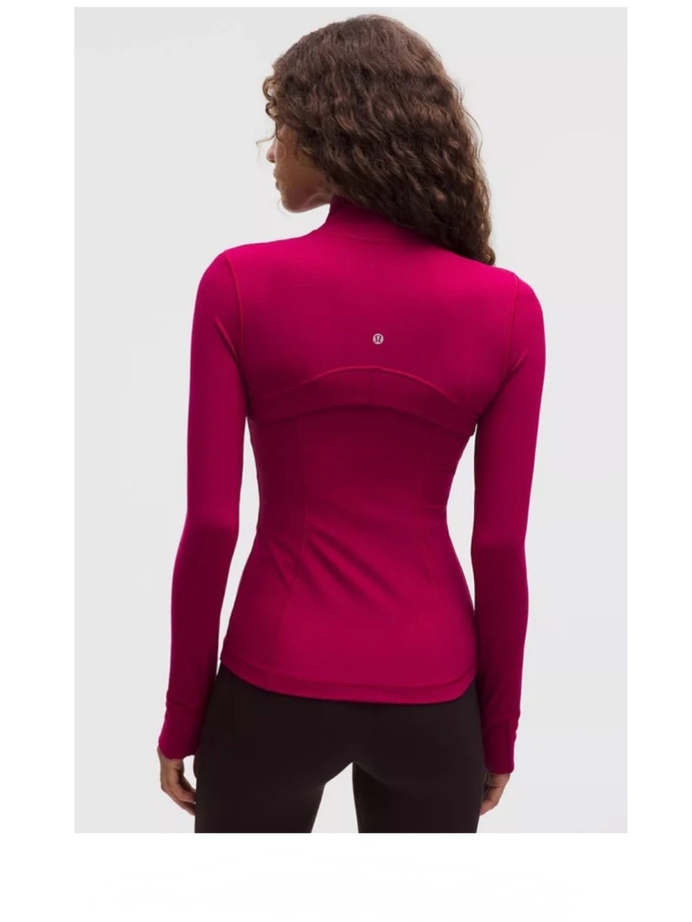Lululemon NWT Define Jacket Nulu - Berry Rumble - Picture 7 of 7